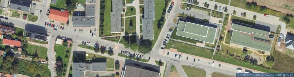 Zdjęcie satelitarne Osiedle Świerczewskiego-Waltera Karola, gen. os.