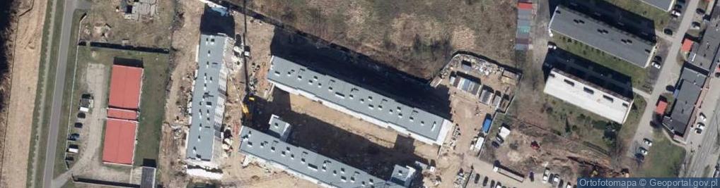 Zdjęcie satelitarne Osiedle Komes os.
