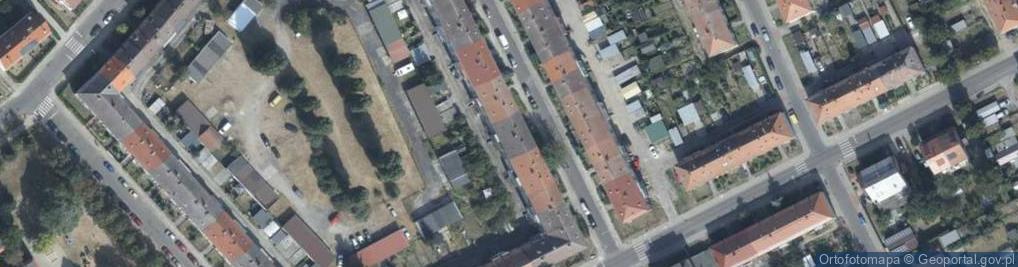 Zdjęcie satelitarne Oświaty ul.
