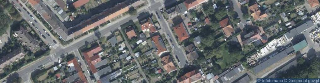Zdjęcie satelitarne Oświaty ul.