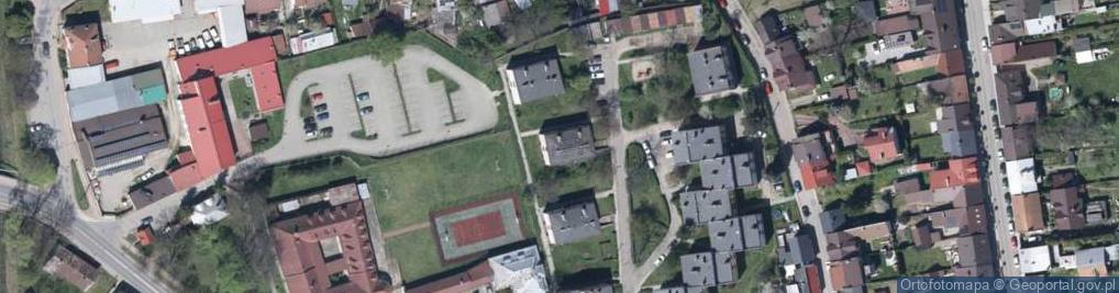 Zdjęcie satelitarne Osiedle Tysiąclecia os.