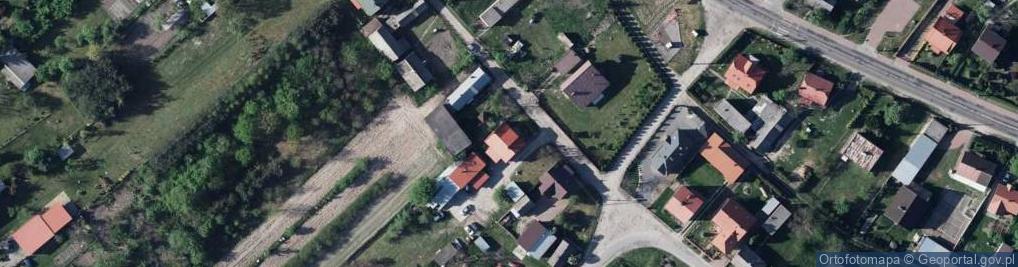 Zdjęcie satelitarne Osiny ul.