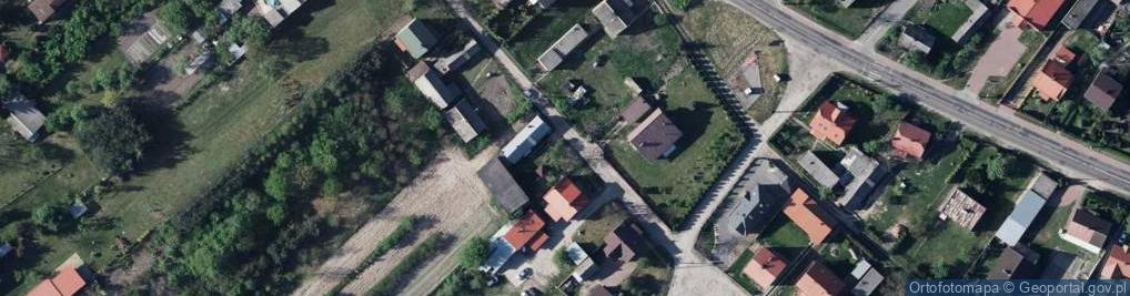 Zdjęcie satelitarne Osiny ul.