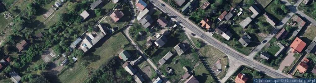 Zdjęcie satelitarne Osiny ul.