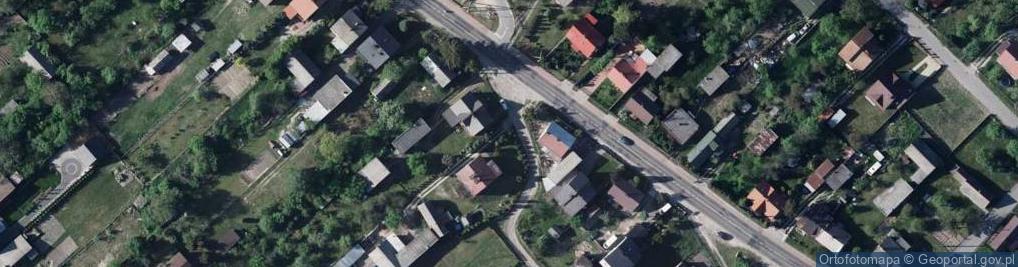 Zdjęcie satelitarne Osiny ul.