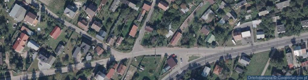Zdjęcie satelitarne Ośrednia ul.