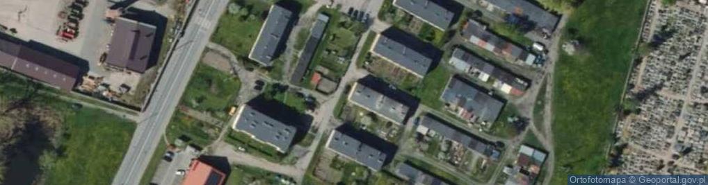 Zdjęcie satelitarne Osiedlowa ul.