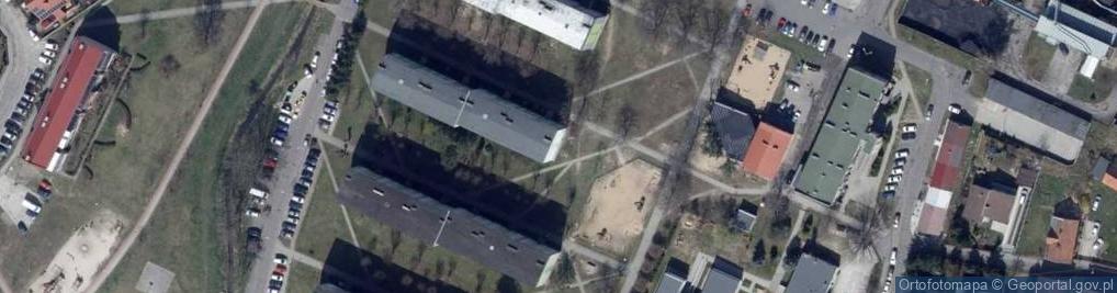 Zdjęcie satelitarne Osiedle Nadodrzańskie os.