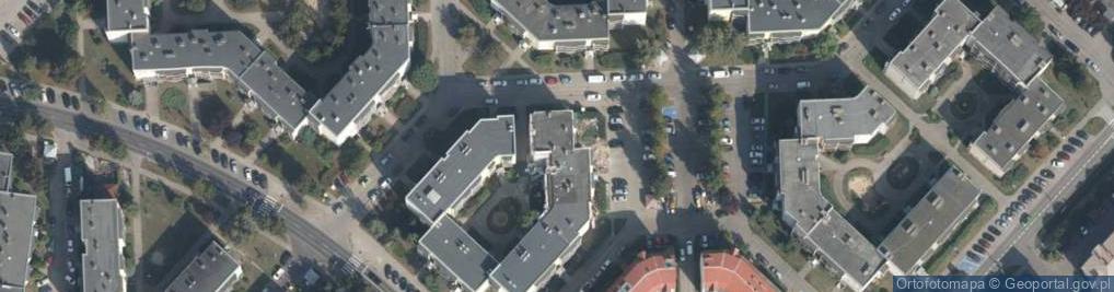 Zdjęcie satelitarne Osiedle Cegielskiego Hipolita os.