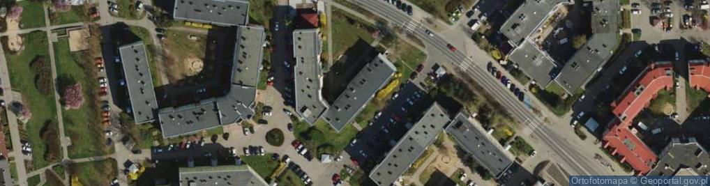 Zdjęcie satelitarne Osiedle Raczyńskiego Edwarda os.