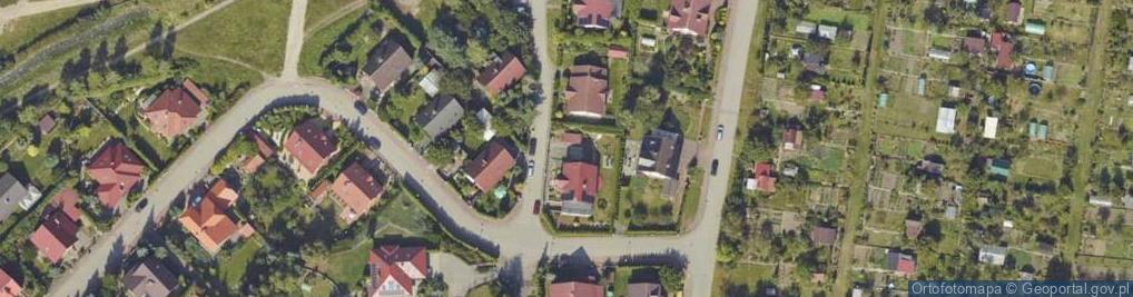 Zdjęcie satelitarne Osiedle Króla Bolesława Chrobrego os.