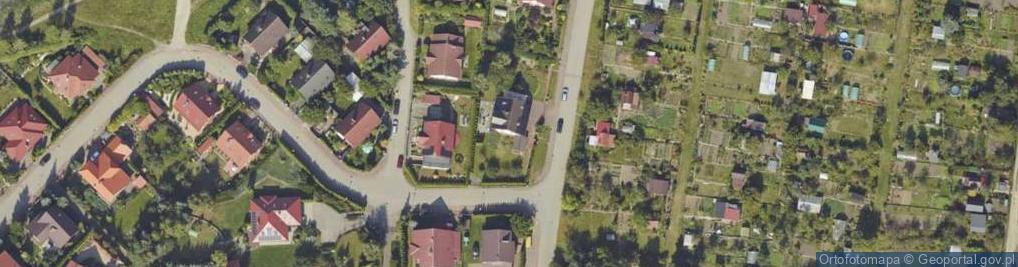 Zdjęcie satelitarne Osiedle Króla Bolesława Chrobrego os.