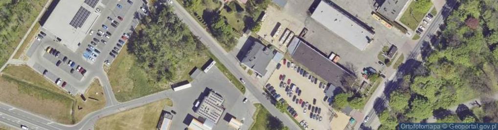 Zdjęcie satelitarne Oświęcimska ul.