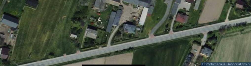 Zdjęcie satelitarne Osiny ul.