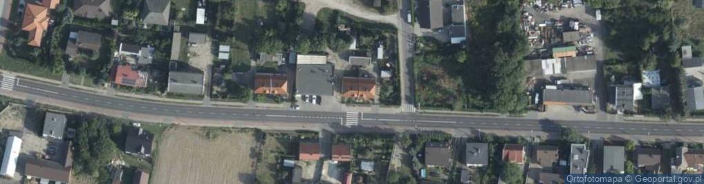 Zdjęcie satelitarne Ostrorogska ul.