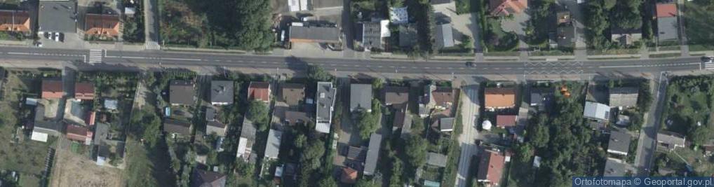 Zdjęcie satelitarne Ostrorogska ul.