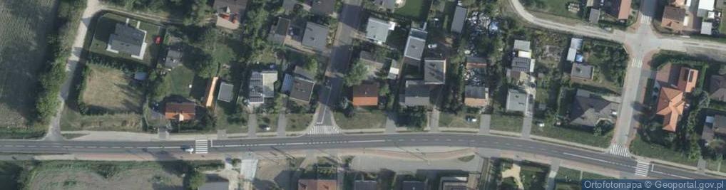 Zdjęcie satelitarne Ostrorogska ul.