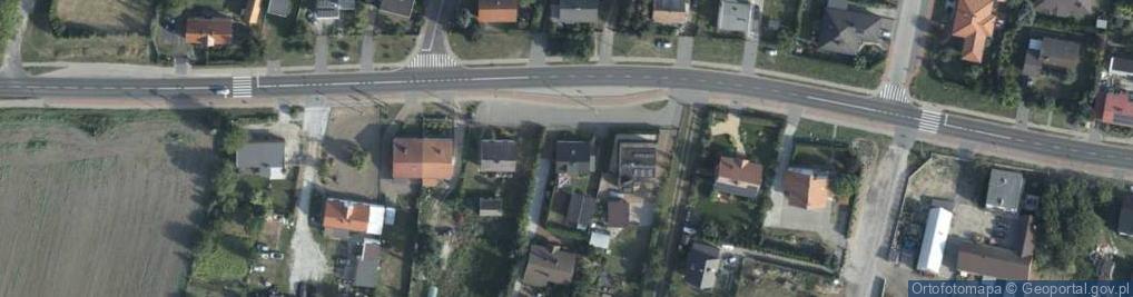 Zdjęcie satelitarne Ostrorogska ul.