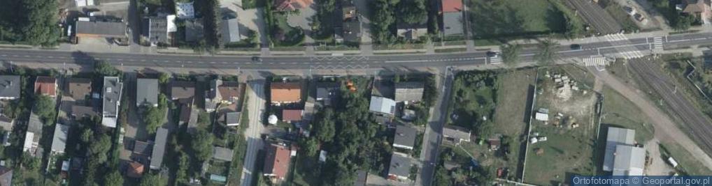 Zdjęcie satelitarne Ostrorogska ul.