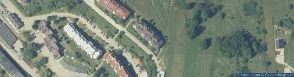 Zdjęcie satelitarne Osiedle Połoniny os.