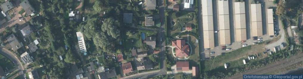 Zdjęcie satelitarne Osiedleńcza ul.
