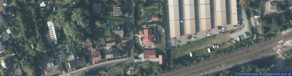 Zdjęcie satelitarne Osiedleńcza ul.