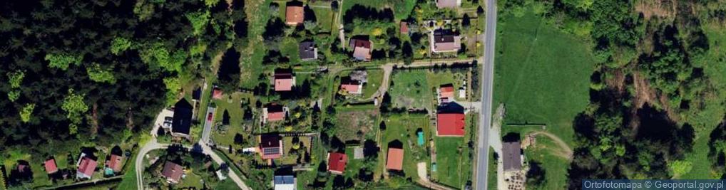 Zdjęcie satelitarne Osiedle Modrzewiowe os.