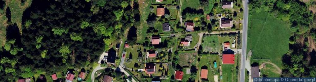 Zdjęcie satelitarne Osiedle Modrzewiowe os.