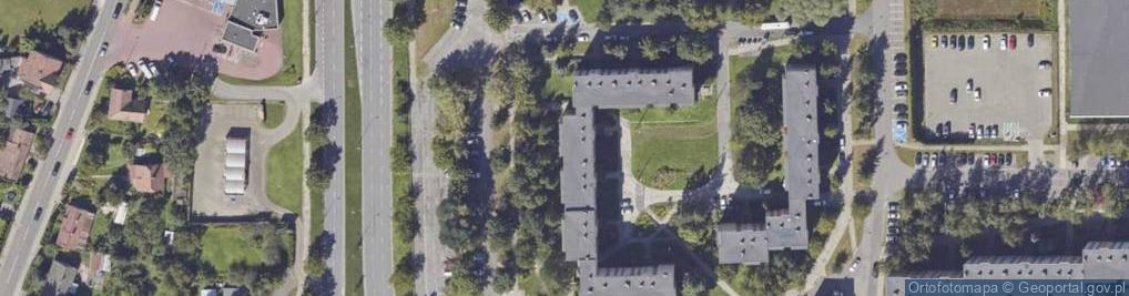 Zdjęcie satelitarne Osiedle Legionów Henryka Dąbrowskiego os.