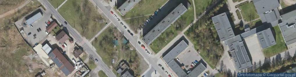 Zdjęcie satelitarne Ostrowskiego Tomasza ul.