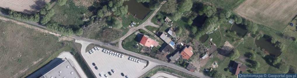 Zdjęcie satelitarne Ostra ul.