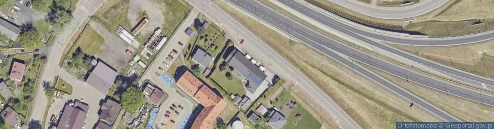 Zdjęcie satelitarne Oświęcimska ul.