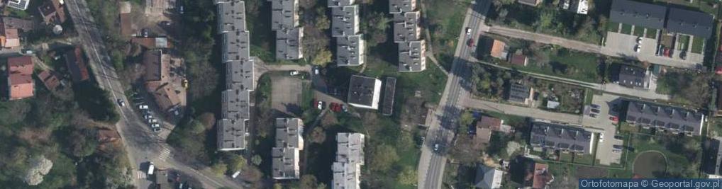 Zdjęcie satelitarne Osiedle Asnyka Adama os.