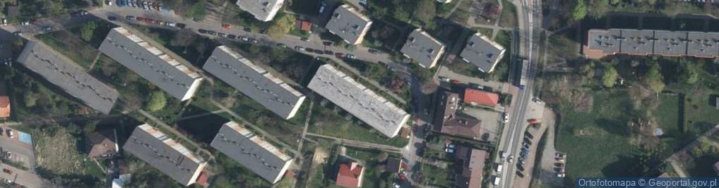 Zdjęcie satelitarne Osiedle Sienkiewicza Henryka os.