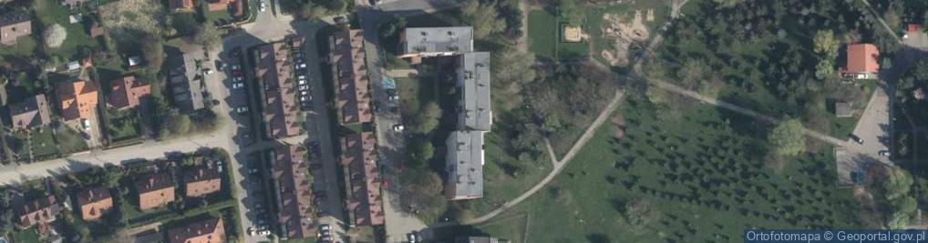 Zdjęcie satelitarne Osiedle Szymanowskiego Karola os.