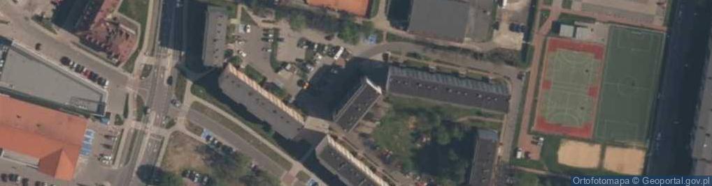 Zdjęcie satelitarne Osiedle Wyszyńskiego Stefana, ks. kard. os.