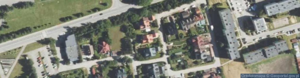 Zdjęcie satelitarne Osiedle Pod Sosnami os.