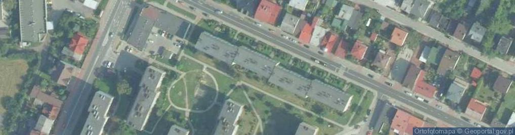 Zdjęcie satelitarne Osiedle Skalska os.