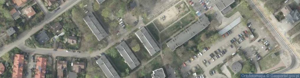 Zdjęcie satelitarne Osiedle Słoneczna os.