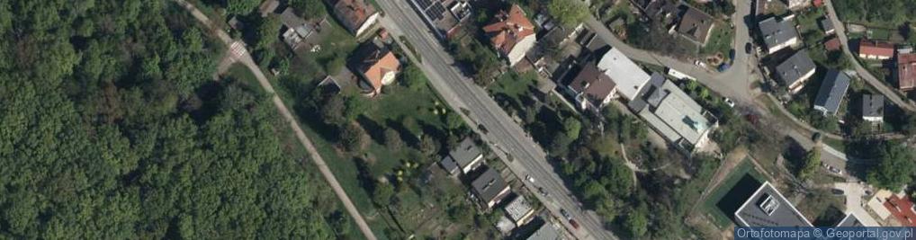 Zdjęcie satelitarne Osobowicka ul.