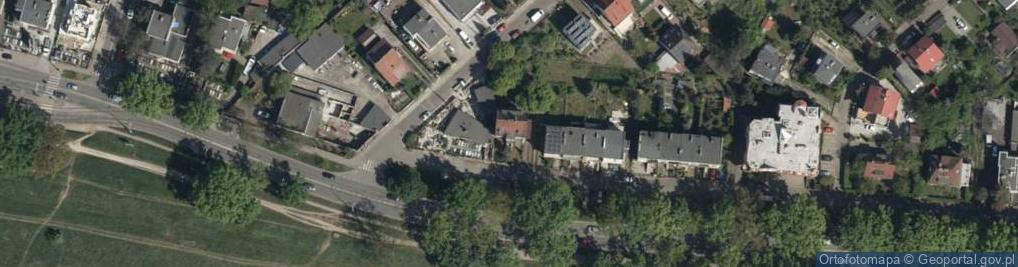 Zdjęcie satelitarne Osobowicka ul.