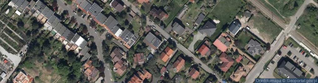 Zdjęcie satelitarne Osadnicza ul.