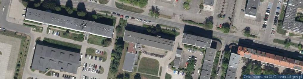 Zdjęcie satelitarne Ostrowskiego Aleksandra ul.