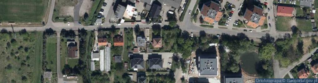 Zdjęcie satelitarne Osiniecka ul.