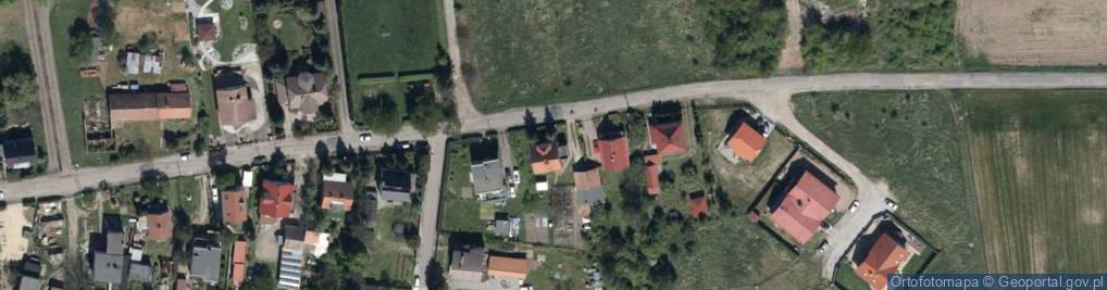 Zdjęcie satelitarne Osiniecka ul.
