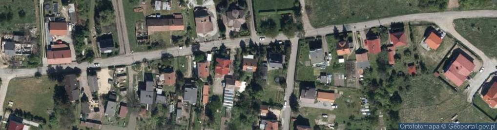 Zdjęcie satelitarne Osiniecka ul.