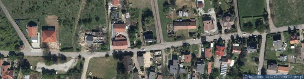 Zdjęcie satelitarne Osiniecka ul.