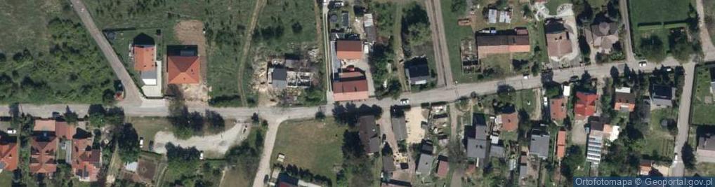 Zdjęcie satelitarne Osiniecka ul.