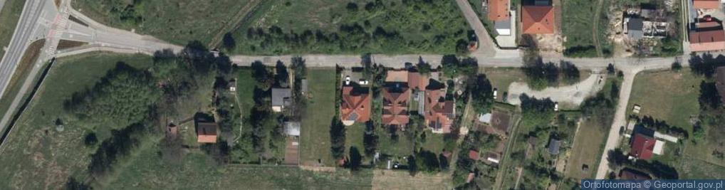 Zdjęcie satelitarne Osiniecka ul.
