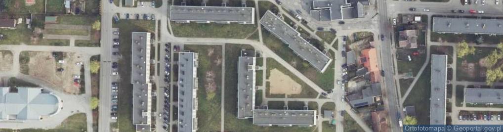 Zdjęcie satelitarne Osiedle Jagiellonów os.
